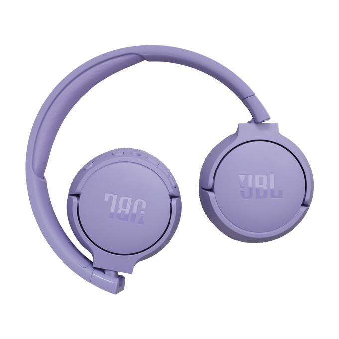 JBL Tune 670NC - Purple - Adaptive Noise Cancelling Wireless On-Ear Headphones - Detailshot 1 image number null